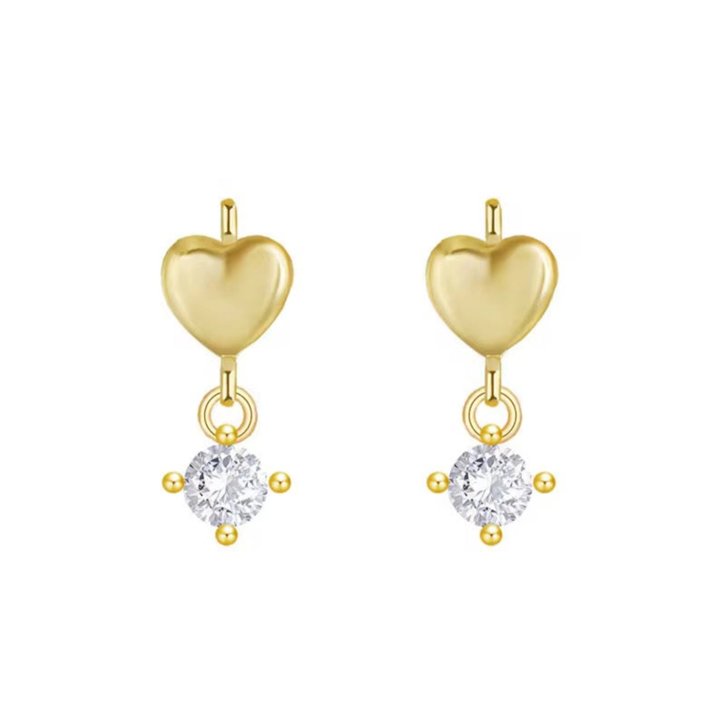 Aphro Heart Earrings